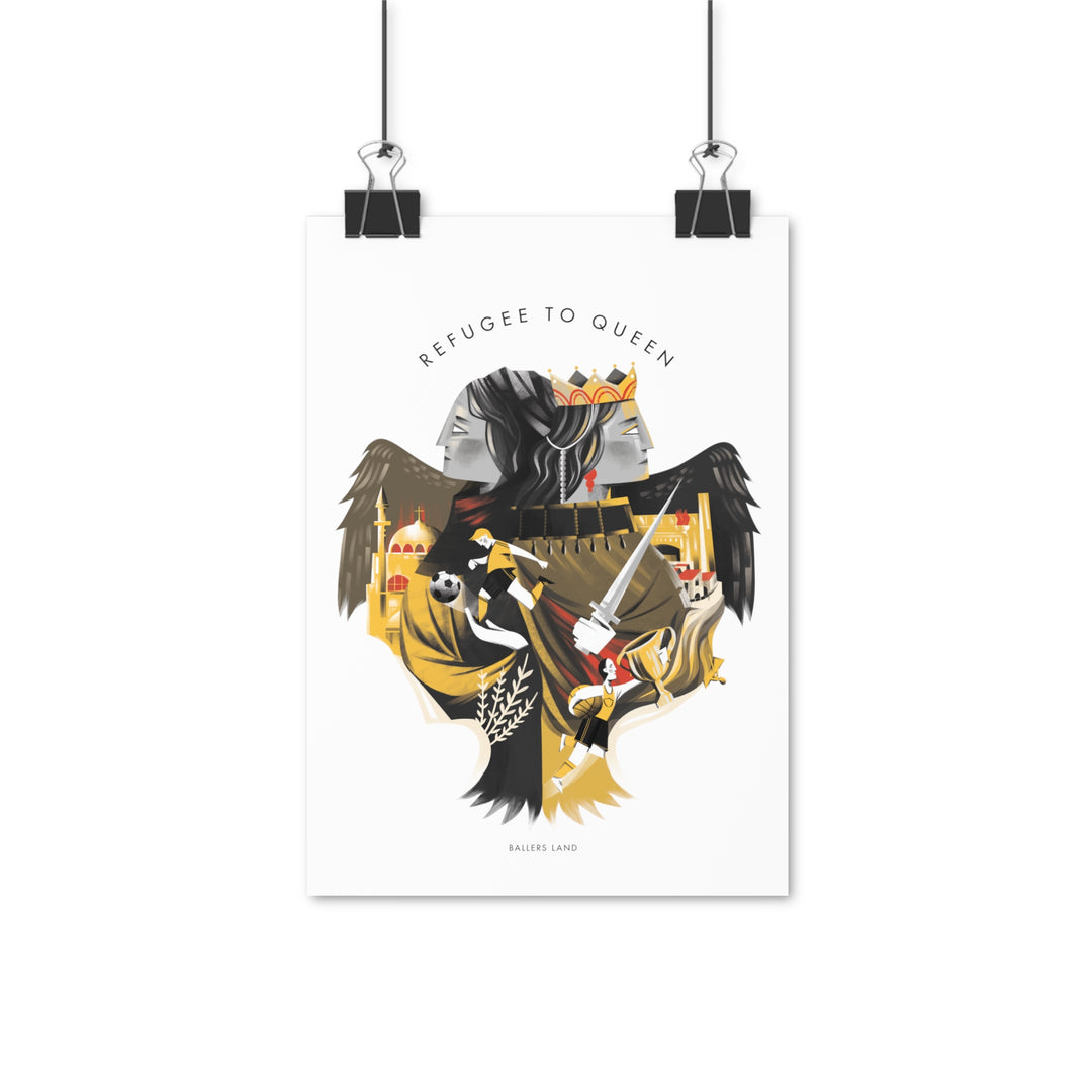 Refugee to Queen (Poster)