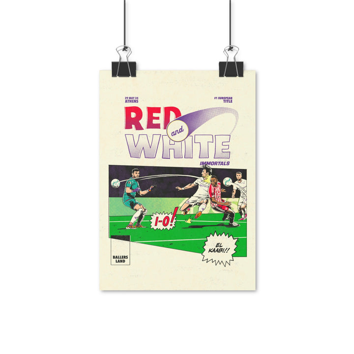 Red & White immortals (poster)